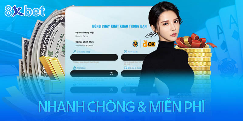 Hướng dẫn cách đăng ký 8xbet dễ dàng trong 1 phút cho game thủ 2 Đăng ký 8XBet - Tặng ngay 125k trải nghiệm cá cược