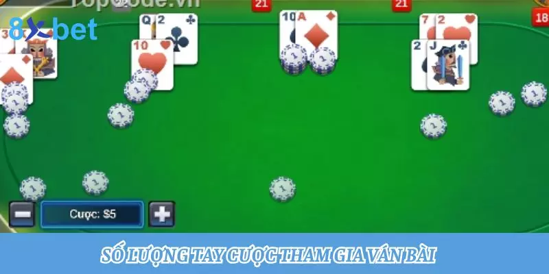 Luật chơi Xì dách - Cập nhật mới nhất về luật và cách chơi 1 Số lượng tay cược tham gia ván bài